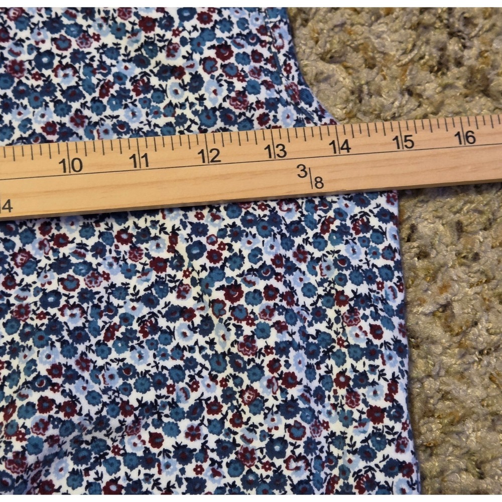 Lands' End Floral Print Tank Top Women's Size Small Multicolor - Picture 5 of 8